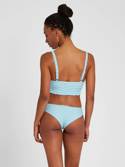 Women's Volcom Next In Line Cheekini Bikini Bottom - Coastal Blue