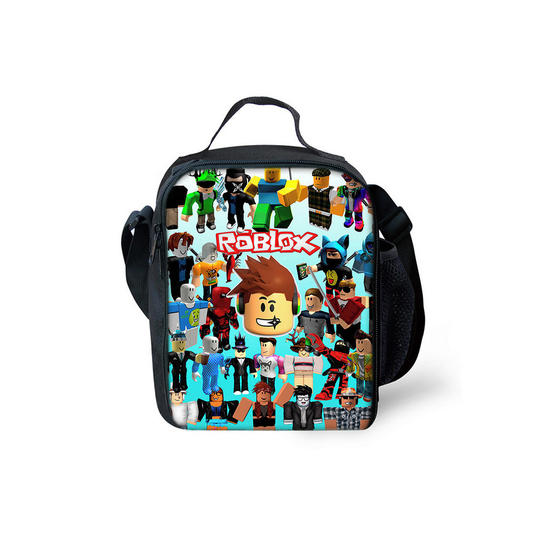 (Pattern 01) Roblox Lunch Bags Thermal Insulated Cooler School