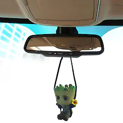 Car Hanging AccessoriesSwing Smiling Little Tree ManCar Mirror Hanging Accessoriescar Decoration Charm PendantCar Mirror Suspension Decorationcar Charm DecorationLanyard 70cm Adjustable Length Lightinthebox