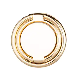 Phone Finger Ring Holder Kickstand Double Expanded Ring Ultra-Thin Back Grip Foldable Cellphone Stand for iPhone iPad Smartphones Tablets Round Universal Magnetic Car Mount Support Lightinthebox