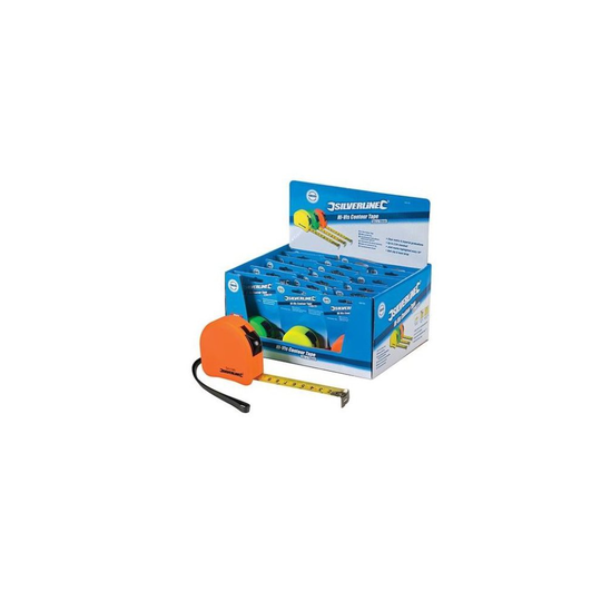 Hi-Vis Contour Tape Display Box - 21pce 5m / 16ft x 19mm