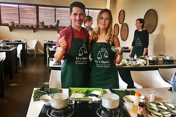 Cooking class in the down town of Yangon, half day tour (07:30 AM - 12:30 PM)