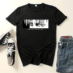 Inspired by Attack on Titan Cosplay Cosplay Costume T-shirt Cartoon Harajuku Graphic Kawaii T-shirt For Men's Women's Adults' Lightinthebox