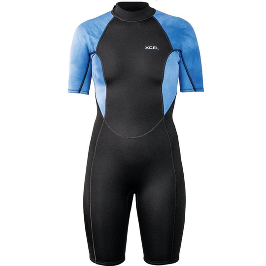 Xcel Womens 2mm Axis Spring Shorty Wetsuit -