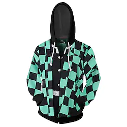 Inspired by Demon Slayer: Kimetsu no Yaiba Kamado Nezuko Kamado Tanjiro Cartoon Manga Back To School Anime Harajuku Graphic Kawaii Outerwear For Men's Women's Unisex Adults' 3D Print 100% Polyester Lightinthebox