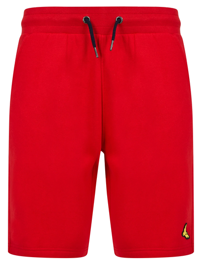 Jogger Shorts Sudrey Brushback Fleece Jogger Shorts in Chinese Red - Kensington Eastside / S - Tokyo Laundry