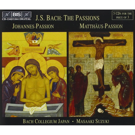 Bach: The Passions (St John Passion; Matthew Passion) /Suzuki [BOX SET]
