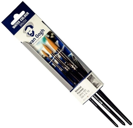 Van Gogh 191/4-8-12 Set of Round Brushes 3 pcs