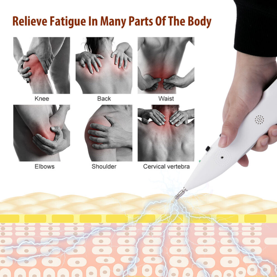 (with box) Electro Acupuncture Pen for Pain Relief Meridian Intelligent Equipment Health Care