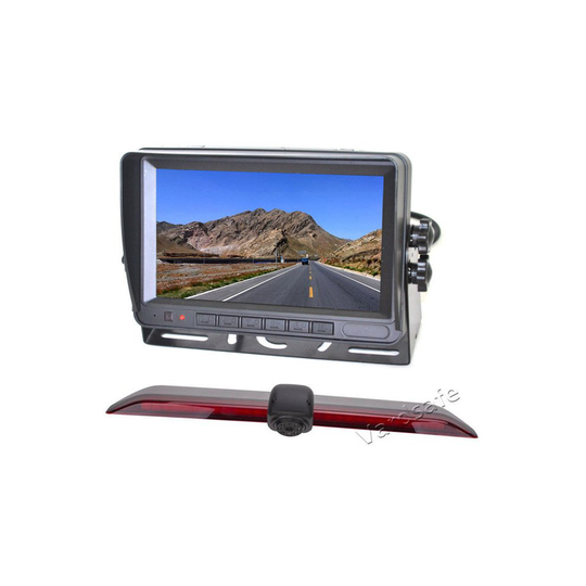 Vardsafe Brake Light Parking Rear View Reversing Camera + 7 Inch Monitor for Volkswagen Crafter Van 2017 2018 2019