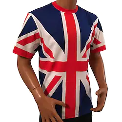 Inspired by Queen's Platinum Jubilee 2022 Elizabeth 70 Years British Flag T-shirt Back To School Pattern Graphic T-shirt For Men's Women's Unisex Adults' 3D Print 100% Polyester Lightinthebox