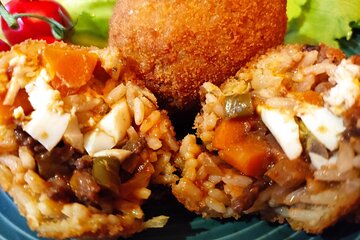 Cooking lesson of the Arancino in Scicli