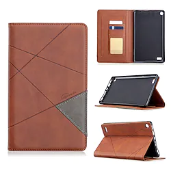 Case For Amazon Fire HD 8 2016 2017 Fire 7 2015 2017 Kindle Paperwhite 4 2018 Card Holder Flip Full Body Cases Solid Colored PU Leather Lightinthebox