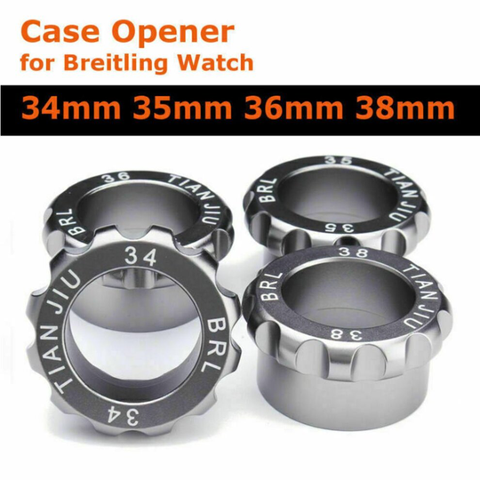 4PCS Set Case Tool Screw Back Opener for Breitling Watch 34mm 35mm 36mm 38m