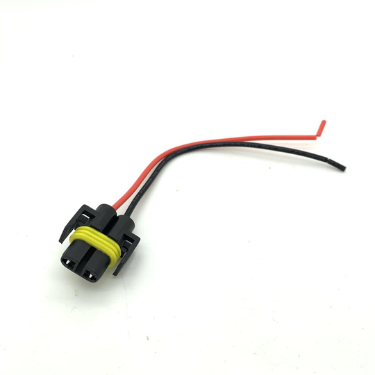(1) 9006/HB4 9005/HB3 9012/HIR2 Headlight bulb repair socket connector plug wire