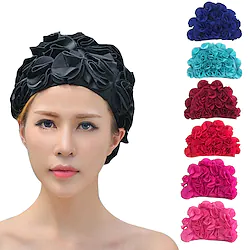 Swim Cap for Adults Nylon Breathability Soft Comfortable Swimming Watersports Lightinthebox