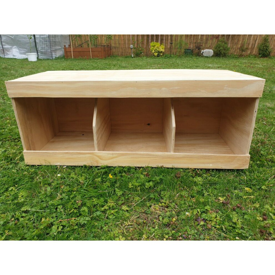 Chicken nest boxes - Triple 31" x 12" x 13" Coop Nest box Chickens