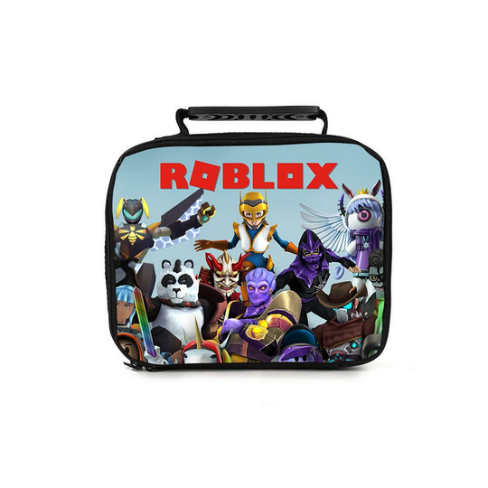 (06) Roblox Lunch Bags Thermal Insulated Cooler Box