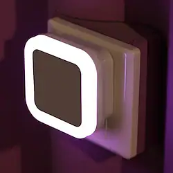 Wireless Sensor LED Night Light EU Plug Mini Square Night Lights For Baby Room Bedroom Corridor Lamp Lightinthebox