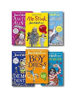 World Of David Walliams - Best Box Set Ever - 6 Books