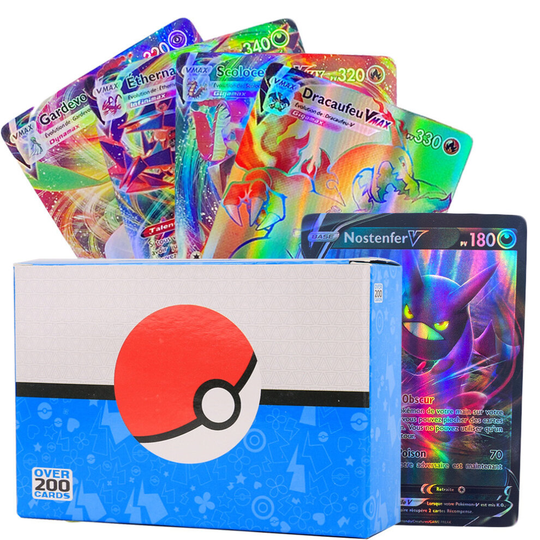 200pcs Pokmon Card Battle Game Battle Trading Card
