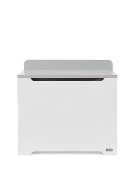 Tutti Bambini Rio Toy Box - White/Dove Grey