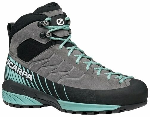 Scarpa Womens Outdoor Shoes Mescalito Mid GTX Midgray/Aqua 40,5