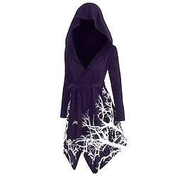 Coat Women's Christmas Carnival Masquerade Adults Party Christmas Polyester Top Lightinthebox