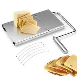 Wire Cheese Slicer - Cutting Serving Board for Hard and Semi Hard Cheese or Butter 5-Pack Replacement Stainless Steel Cutting Wire Lightinthebox