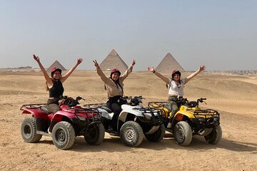 Private tour Giza Pyramids ,One Hour Quad Bike Ride and 45 Minute Camel Ride