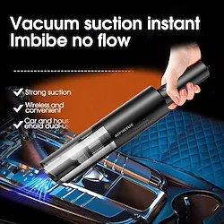 Automobile High-power Dry Wet Dual-use Vacuum Cleaner Vehicle Mounted Vacuum Cleaner Wireless Vacuum Cleaner Vehicle Household Dual-use Lightinthebox