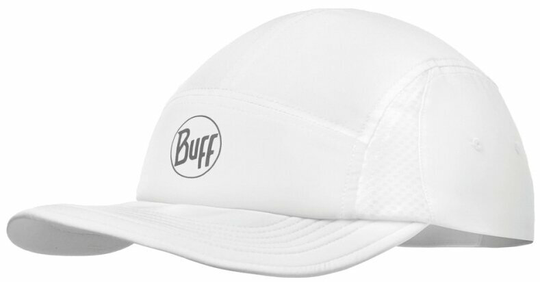 Buff 5 Panel Cap R-Solid White L/XL