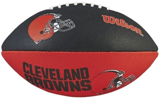 Wilson NFL JR Team Logo Football Cleveland Browns