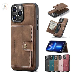 Phone Case For Apple Classic Series iPhone 14 Pro Max 13 12 11 Pro Max Mini X XR XS 8 7 Plus Bumper Frame Magnetic Full Body Protective Solid Colored PU Leather Lightinthebox