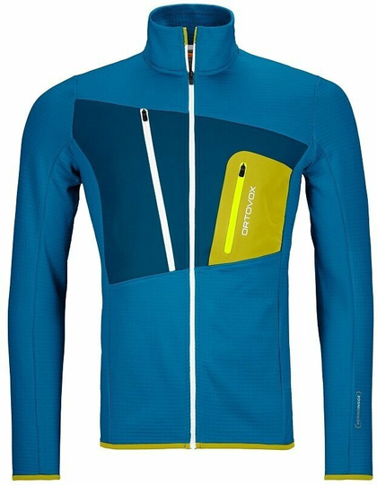 Ortovox Outdoor Jacket Fleece Grid Jacket M Heritage Blue S
