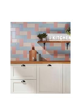 Topps Tiles Matrix Bone Gloss 9.8Cm X 19.8Cm (Box Of 50 Tiles)