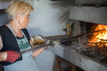 Traditional Cretan Village Bakery Class with Lunch in Vatos
