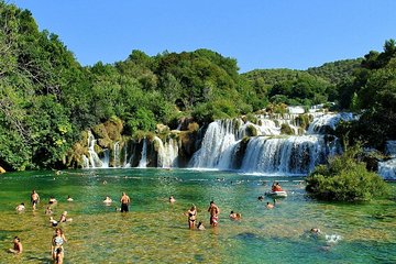 Smiley National Park Krka Waterfalls from Dubrovnik
