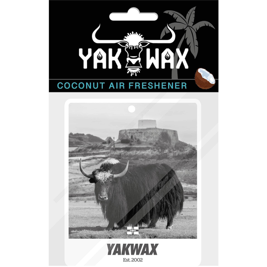 Yakwax Fort Grey Air Freshener Vintage - Coconut Surf Wax Scent