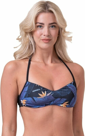 Nebbia Earth Powered Bikini Top Ocean Blue M