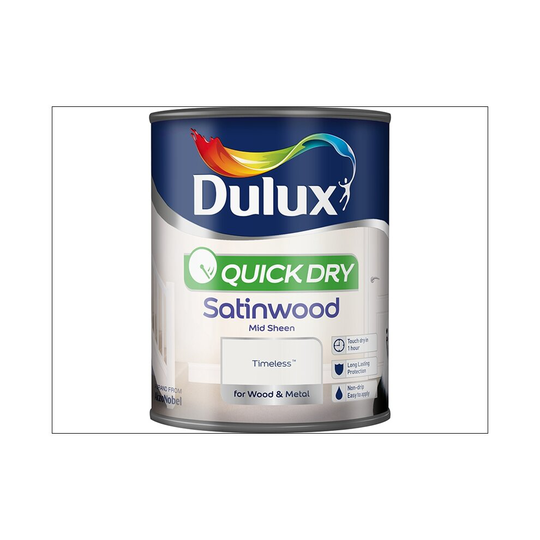 Dulux Quick Dry Satinwood Timeless 750ml