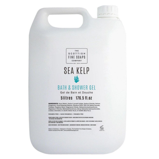 Scottish Fine Soaps Sea Kelp Bath & Shower Gel ~ 2x5 Litre