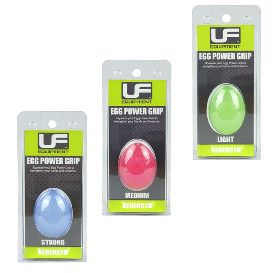 (Strong, One Size) UFE Egg Power Grip Hand Held Exerciser Physio Grip Strength