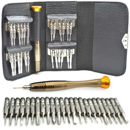 ACENIX® 25 in 1 Macbook Pro iPhone iPad Samsung Repair Tool Screwdriver Kit UK