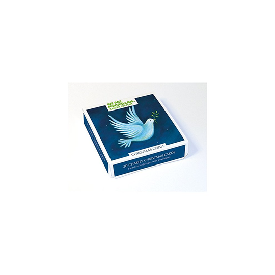 Macmillan Charity Boxed Cards - 20 Cards, 4 Designs - The Christmas Journey