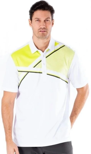 Sligo Trevor Mens Polo Shirt Acid Lime XL