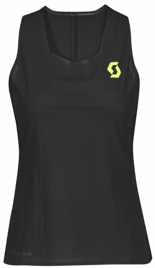 Scott RC Run Kinetech Womens Tank Yellow/Black L
