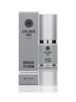 Gentlemen'S Tonic Revitalise Eye Cream, Contains Peptides Suitable For All Skin Types - 30Ml
