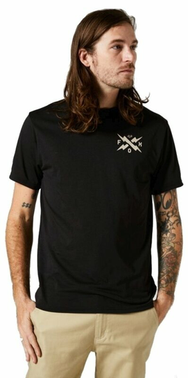 FOX Calibrated SS Tech Tee Black S T-Shirt
