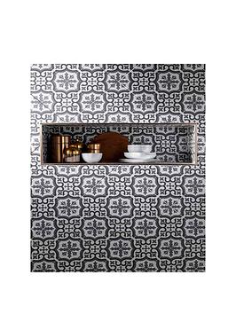 Topps Tiles Berkeley Essence Graphite 45.2Cm X 45.2Cm (Box Of 5 Tiles)